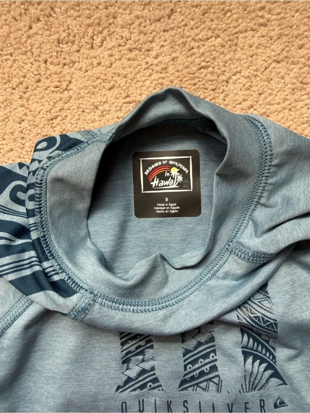 Quicksilver Hawaii Edition Sun Shirt